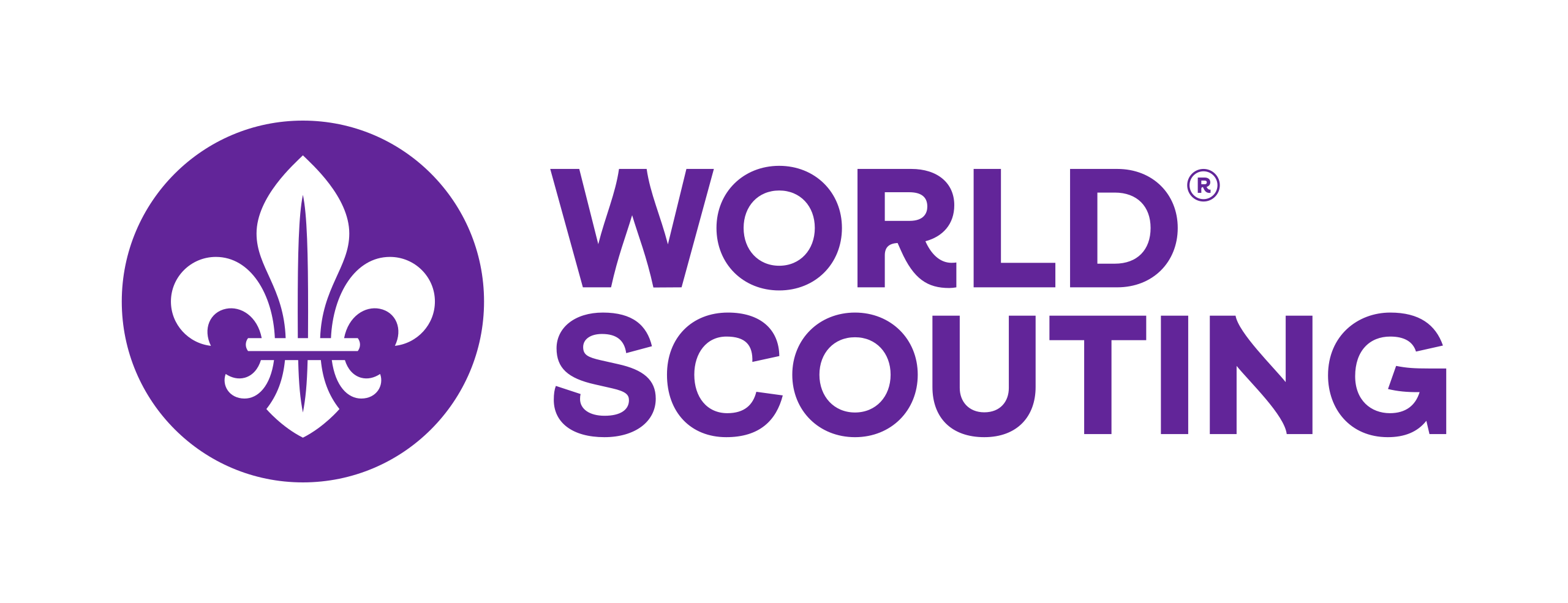 Logoet for WOSM (World Organization of the Scout Movement)