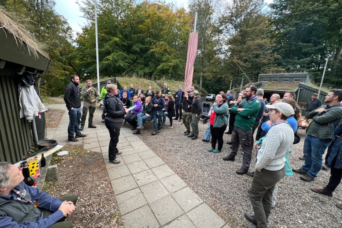 IMG_2800 Nedpakning af A-centret på Houens Odde